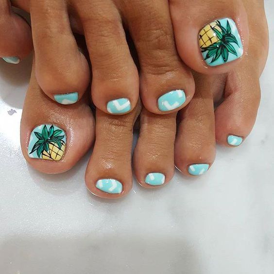 50 + cute toenails art for the summer - Page 27 of 50 - LoveIn Home