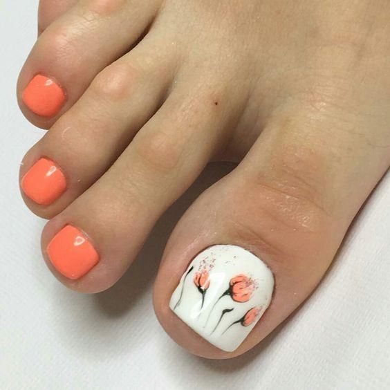 50 + cute toenails art for the summer - Page 39 of 50 - LoveIn Home