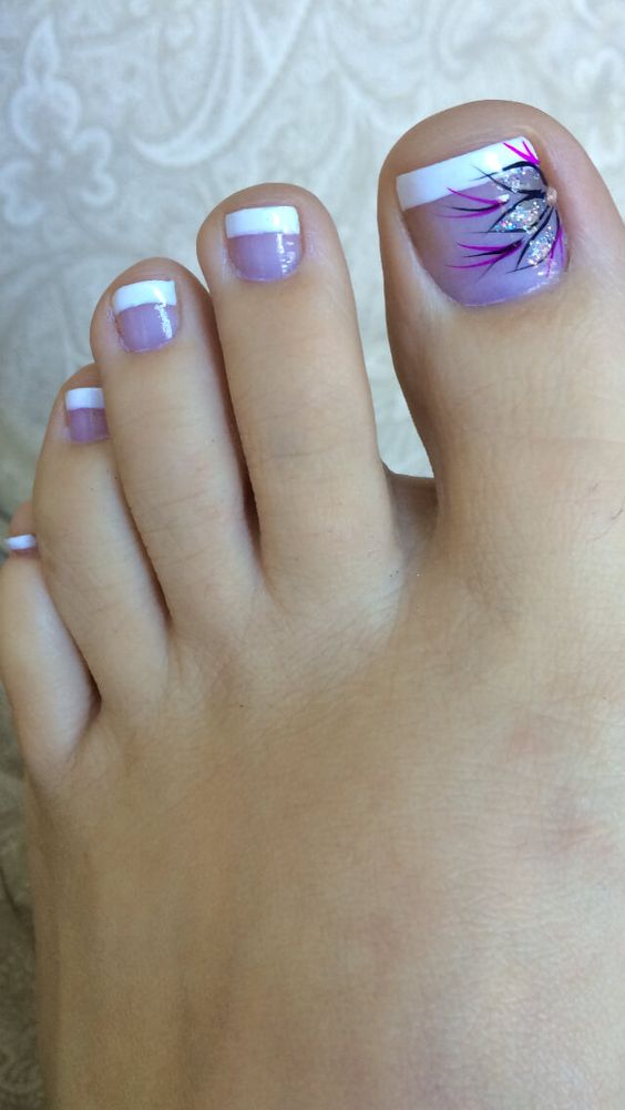 50 + cute toenails art for the summer - Page 44 of 50 - LoveIn Home
